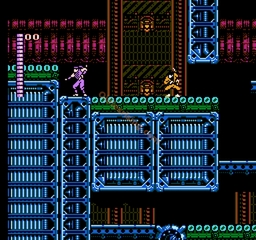 une photo d'Ã©cran de Blue Shadow sur Nintendo Nes